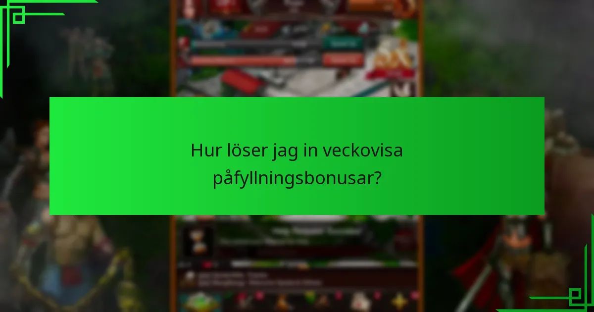 Hur jämförs veckovisa påfyllningsbonusar med andra lojalitetsbelöningar?
