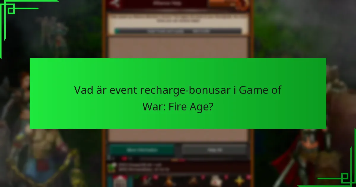 Vilka event recharge-bonusar erbjuder bäst värde?