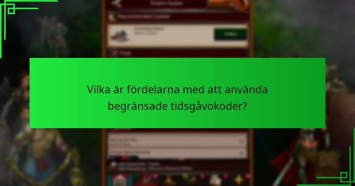 Hur jämför sig begränsade tidsgåvokoder med andra kampanjerbjudanden?